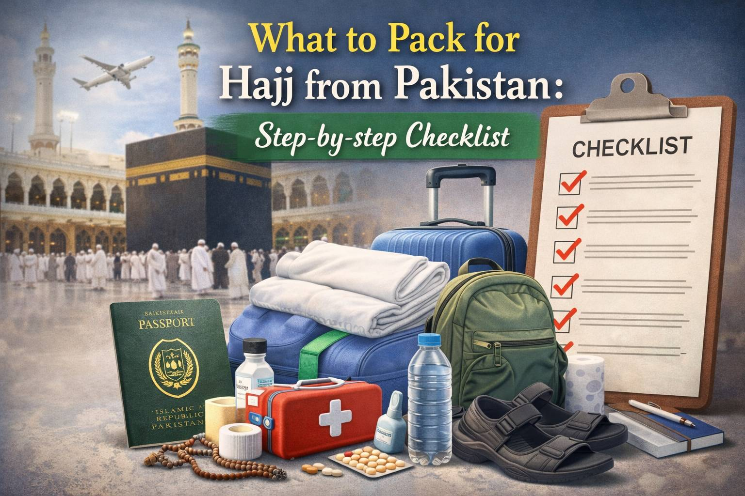 What to Pack for Hajj from Pakistan: Step-by-step Checklist - Travels Bird